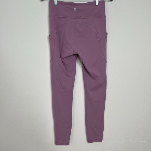 Lululemon Invigorate High-Rise Tight 25" - Light Purple Size 6 - Picture 7 of 9